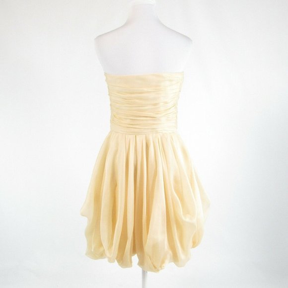 Light beige RALPH LAUREN BLACK LABEL dress 8 - Picture 7 of 8